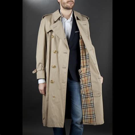 imperméable homme burberry|burberry signature trench coat.